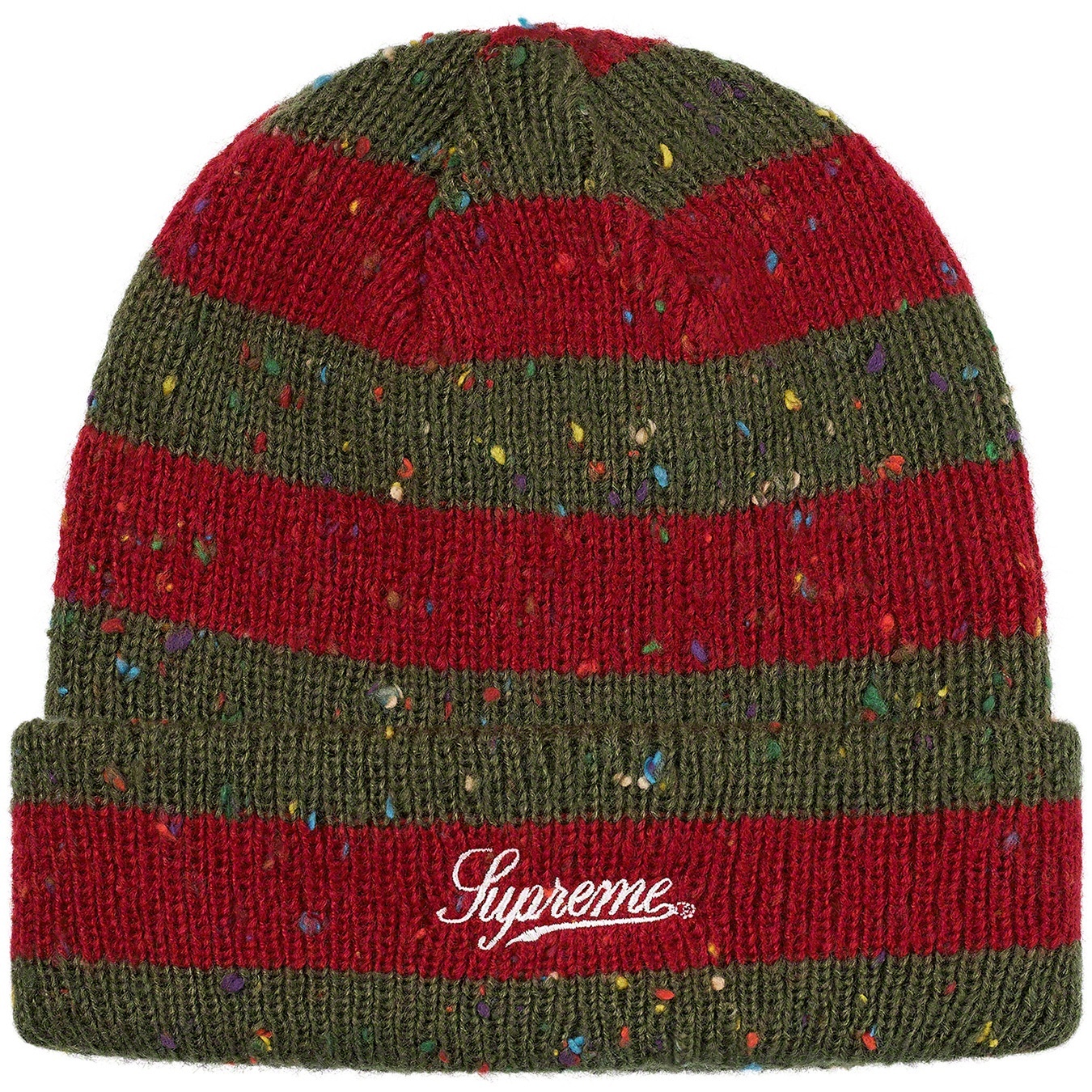 Stripe Speckle Beanie view 4